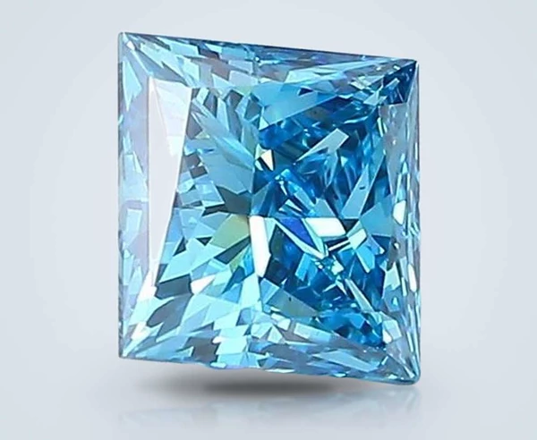 1.54 Carat · Blue · Fancy Vivid · VS1