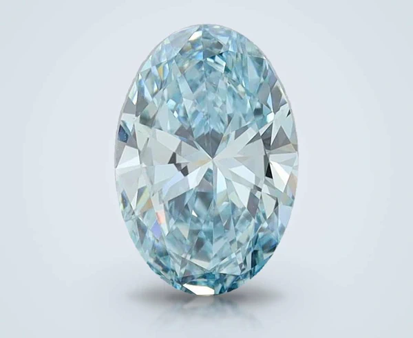 1.47 Carat · Blue · Fancy Vivid · VVS2