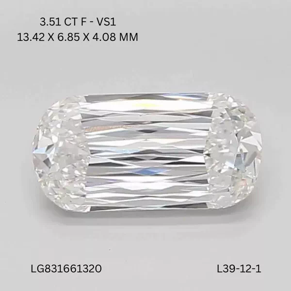 3.51 Carat · F · VS1 excellent Cut