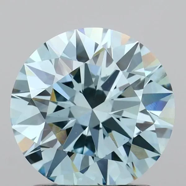 1.37 Carat · Blue · Fancy Vivid · VS1