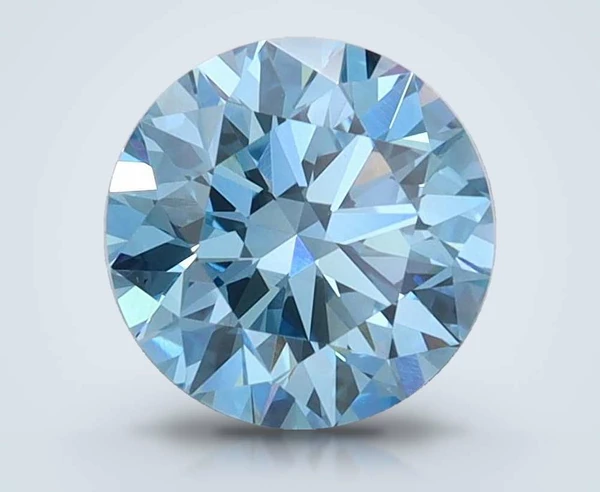 1.59 Carat · Blue · Fancy Vivid · VVS2