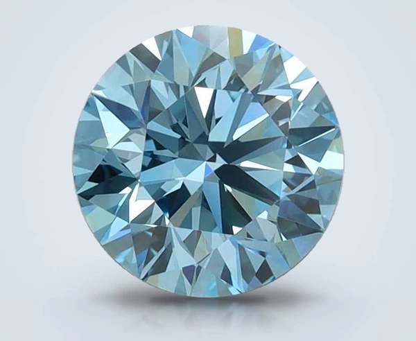 1.52 Carat · Blue · Fancy Vivid · VVS2
