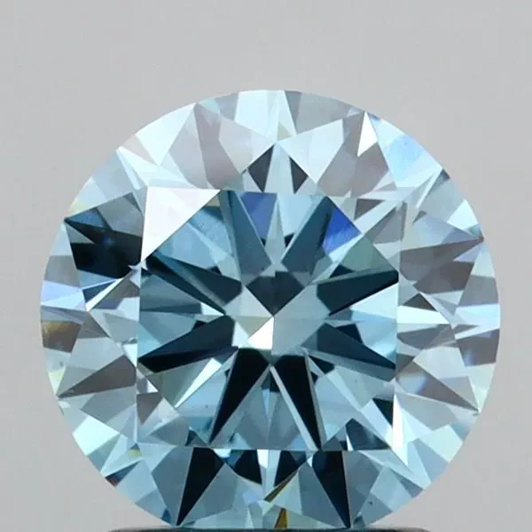 1.51 Carat · Blue · Fancy Vivid · VS1