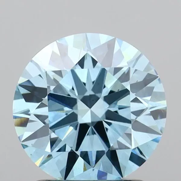 1.54 Carat · Blue · Fancy Vivid · VS2