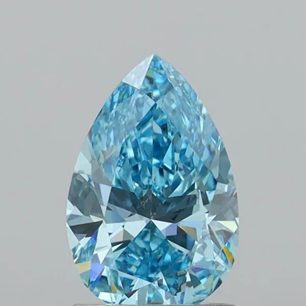 1.38 Carat · Blue · Fancy Vivid · VS1