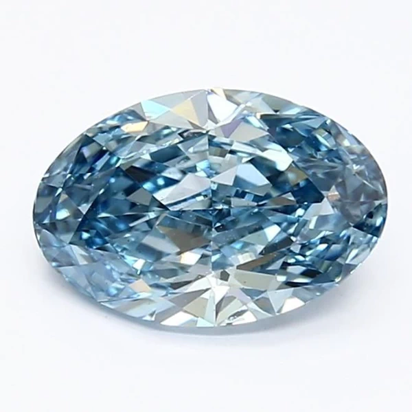 1.36 Carat · Blue · Fancy Vivid · VS1