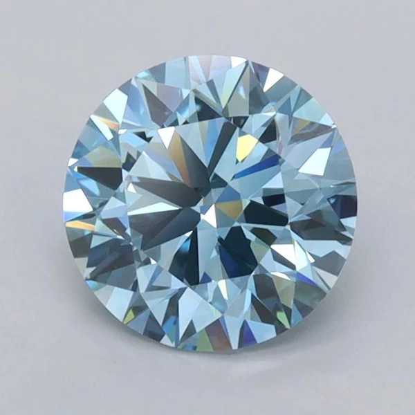 1.47 Carat · Blue · Fancy Vivid · VVS1