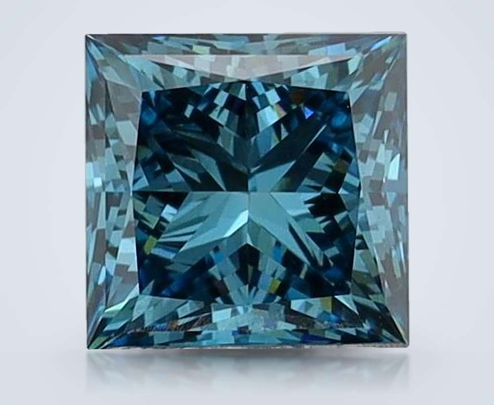 1.52 Carat · Blue · Fancy Vivid · VS1