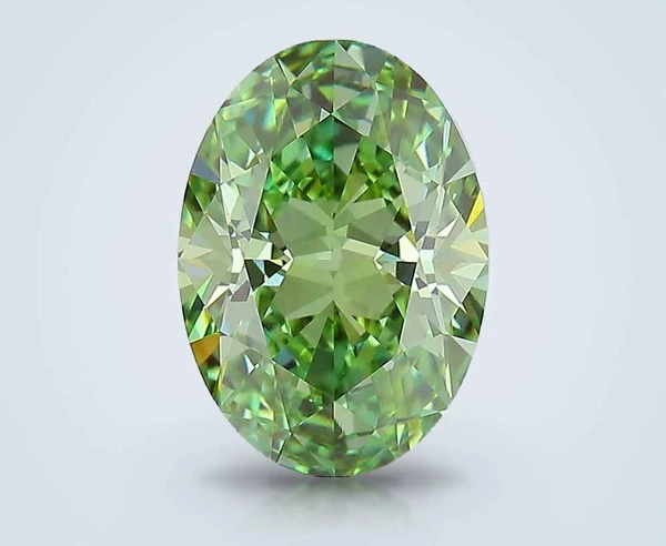 3 Carat · Green · Fancy Vivid · VVS2