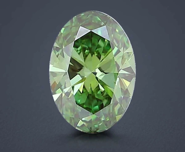1.37 Carat · Green · Fancy Vivid · VS1
