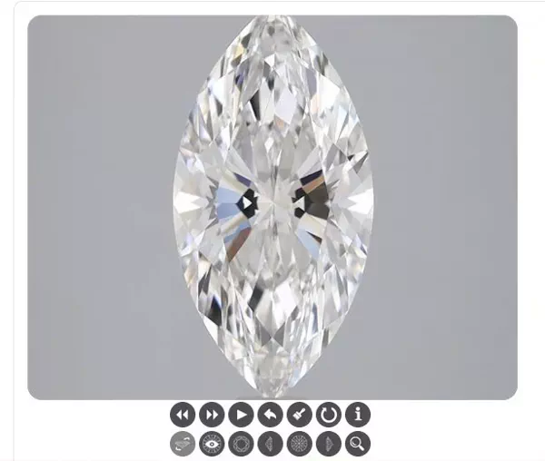 2.07 Carat · D · VS1 Rare Carat Ideal Cut