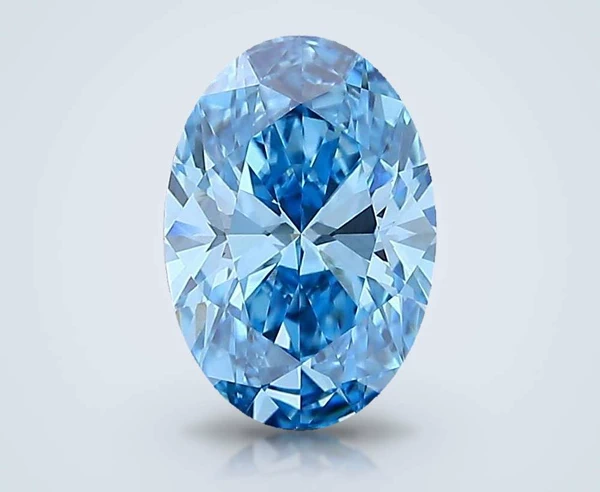 1.48 Carat · Blue · Fancy Vivid · VVS2