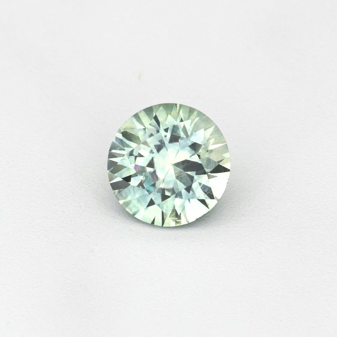 0.31 Carat Yellow Round Sapphire
