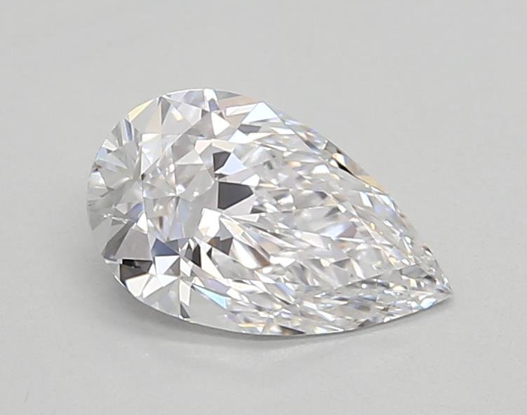 0.87ct D VVS2 Rare Carat Ideal Cut Pear Lab Grown Diamond