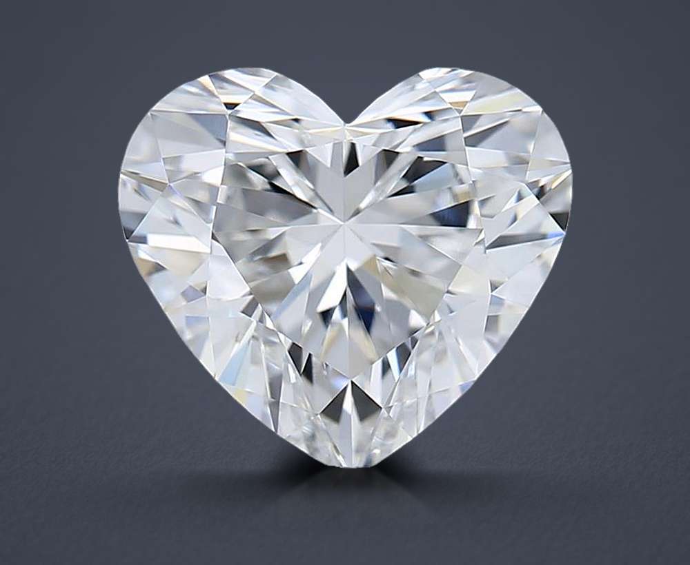 1.53 Carat Heart Lab Diamond