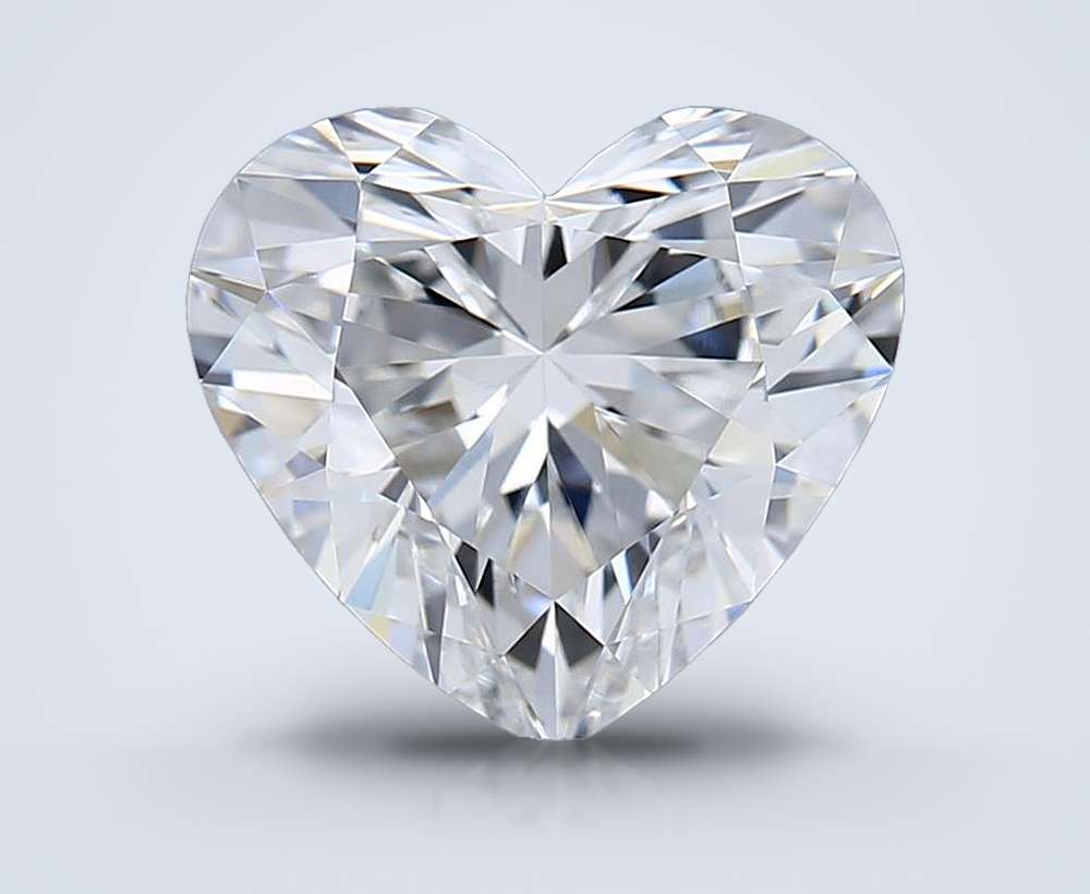 1.53 Carat Heart Lab Diamond