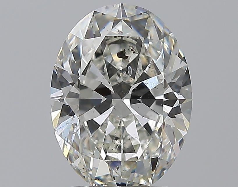 2.20ct H SI2 Rare Carat Ideal Cut Oval Diamond