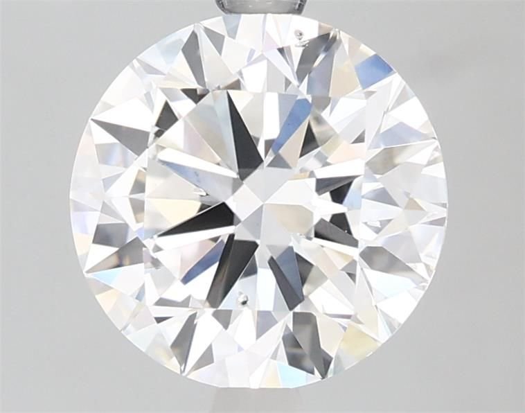 2.50ct F SI1 Excellent Cut Round Lab Grown Diamond