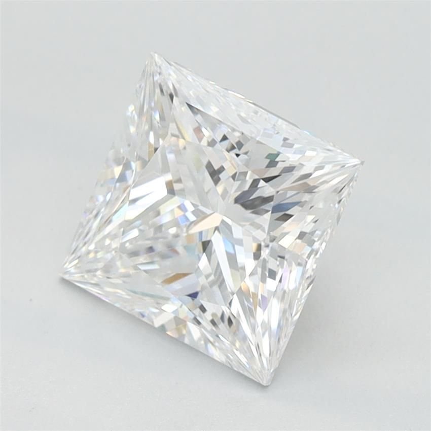 1.61ct D VVS2 Rare Carat Ideal Cut Princess Lab Grown Diamond