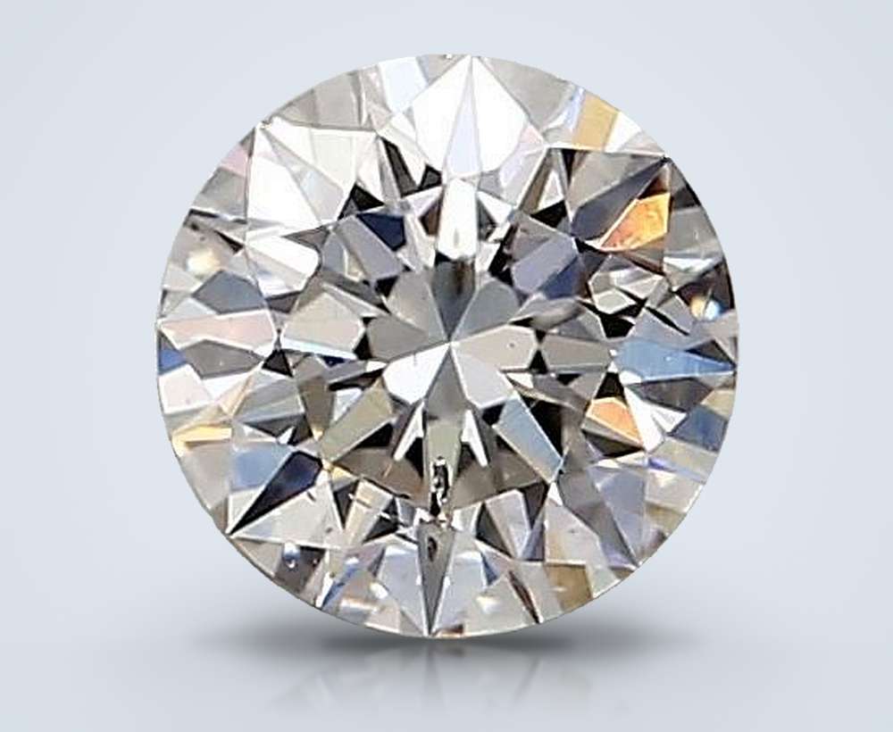 0.80 Carat Round Natural Diamond