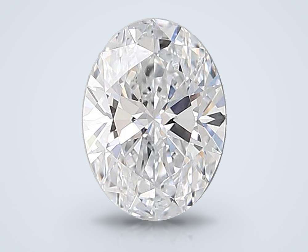 1.69 Carat Oval Lab Diamond