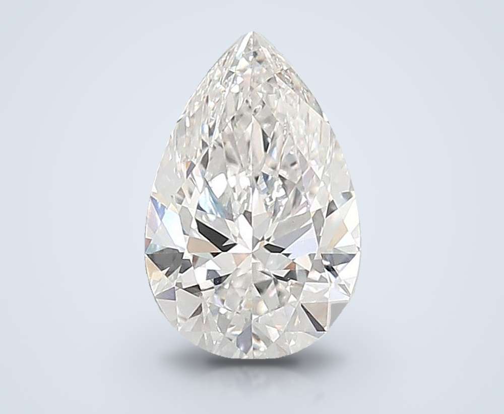 3.59 Carat Pear Lab Diamond