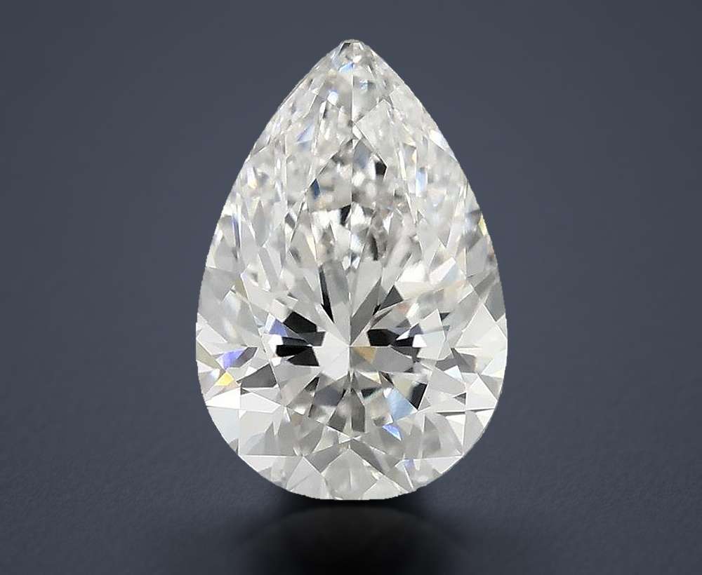 2.71 Carat Pear Lab Diamond