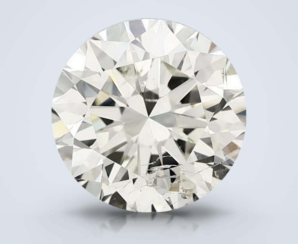 2.52 Carat Round Natural Diamond