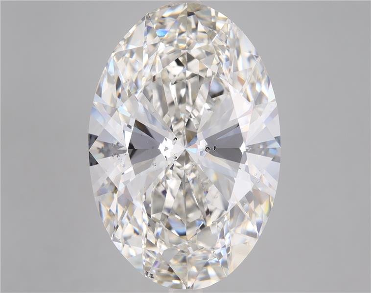 12.04ct H SI1 Rare Carat Ideal Cut Oval Lab Grown Diamond