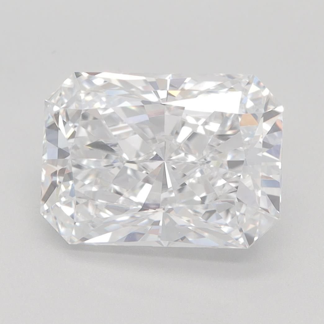 3.26ct D VVS2 Rare Carat Ideal Cut Radiant Lab Grown Diamond