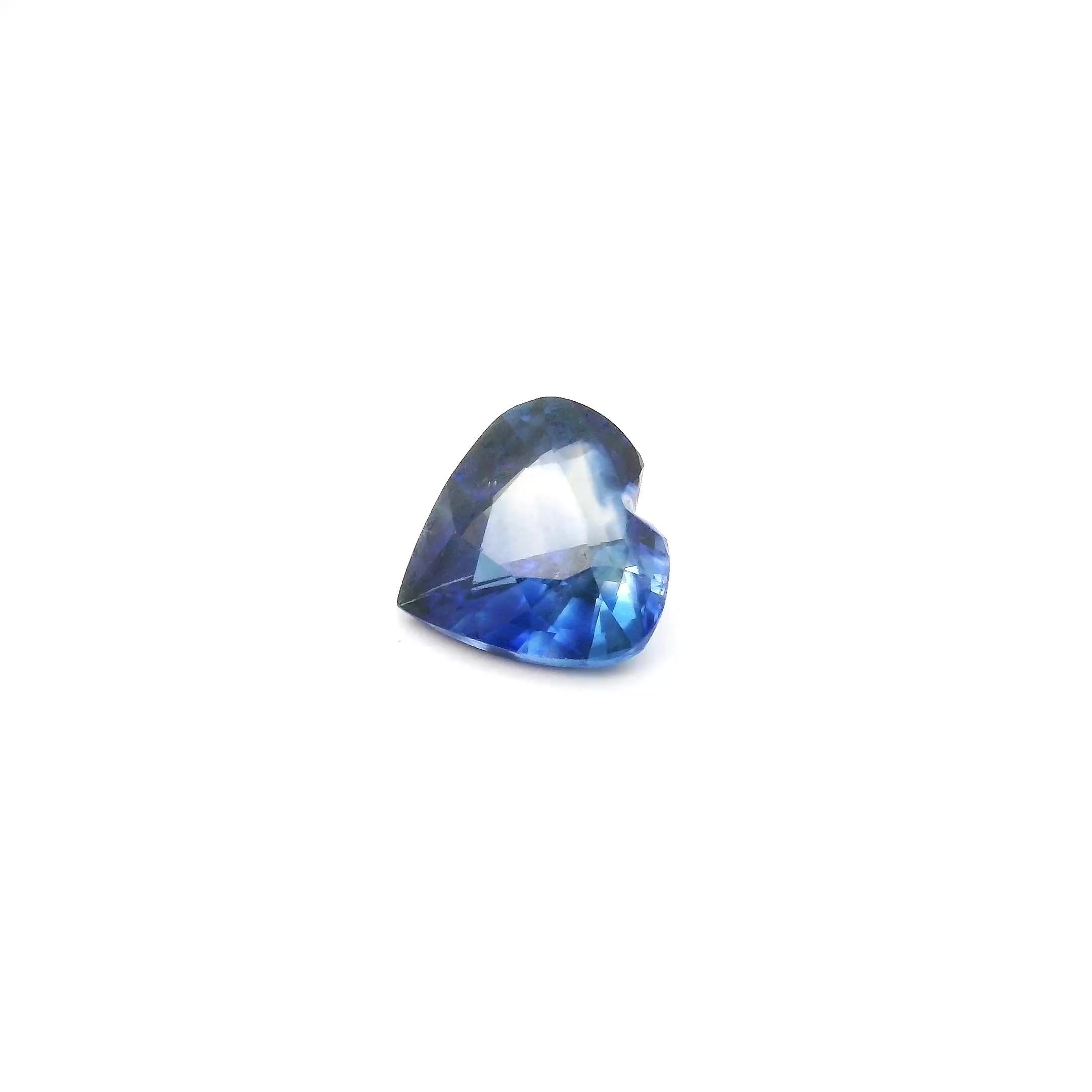 1.13 Carat Blue Heart Sapphire