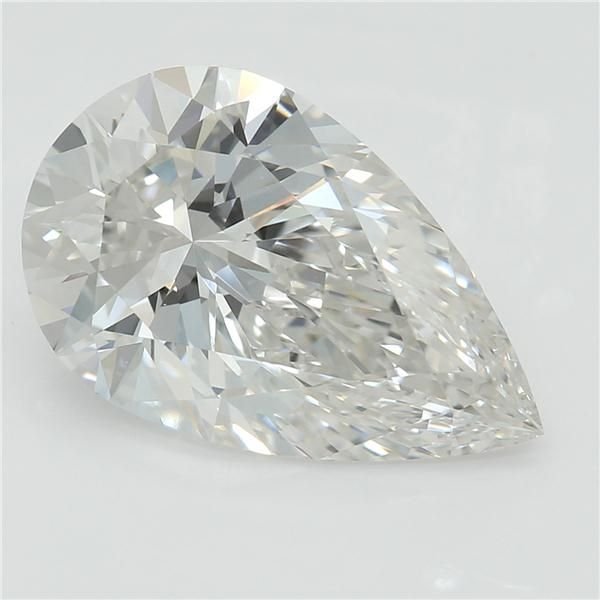 2.36ct G VVS2 Rare Carat Ideal Cut Pear Lab Grown Diamond