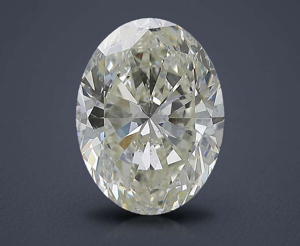 3.50 Carat Oval Natural Diamond