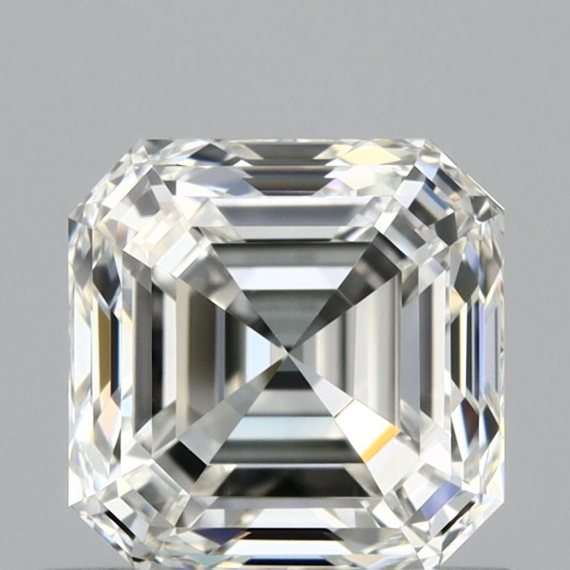 0.90ct I VVS2 Rare Carat Ideal Cut Asscher Diamond