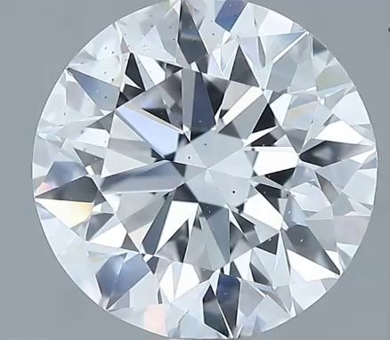 2.80ct D SI1 Rare Carat Ideal Cut Round Diamond
