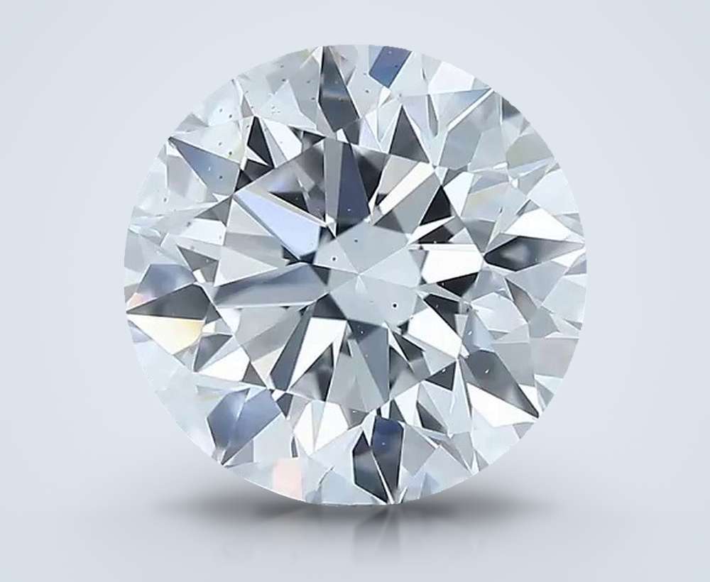 2.80 Carat Round Natural Diamond