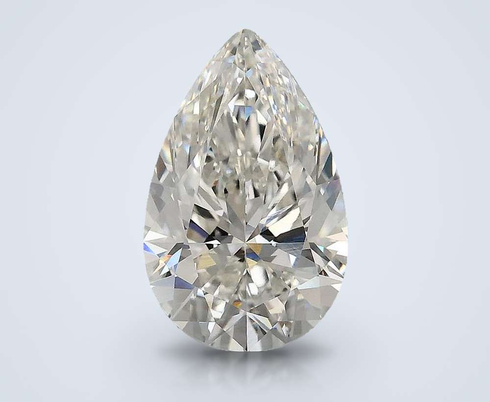 2.58 Carat Pear Lab Diamond