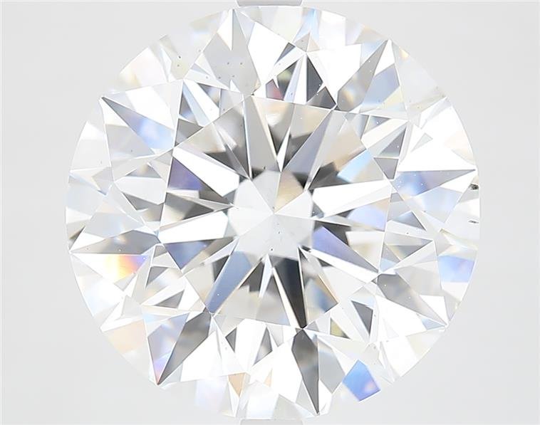 10.04ct F VS2 Excellent Cut Round Lab Grown Diamond