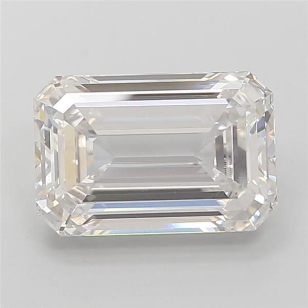 5.08ct G VS1 Rare Carat Ideal Cut Emerald Lab Grown Diamond