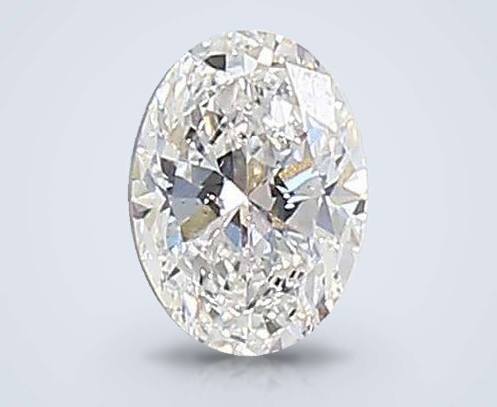 0.22 Carat Oval Lab Diamond