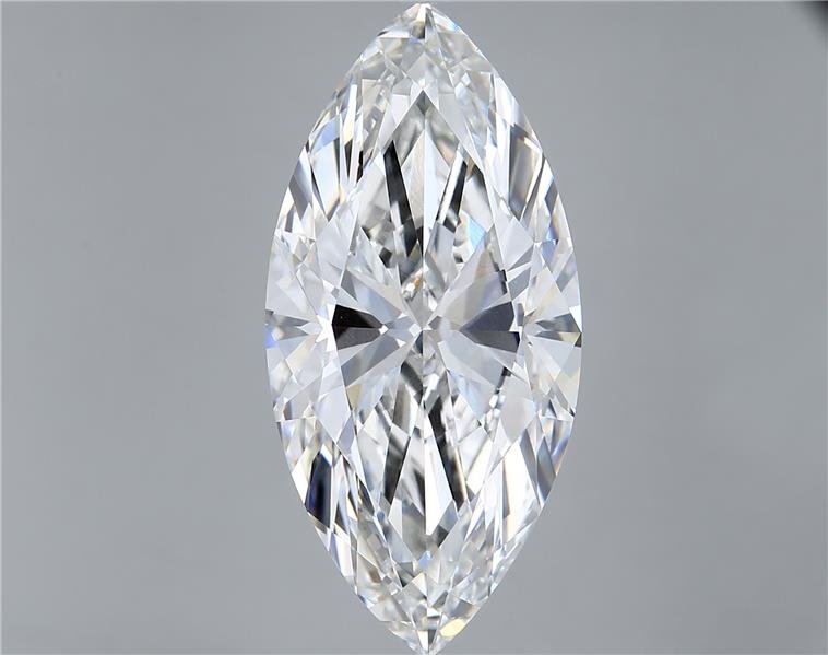 11.06ct F VVS2 Rare Carat Ideal Cut Marquise Lab Grown Diamond