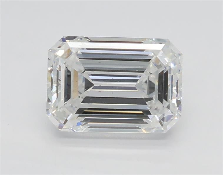 1.01ct E VS2 Rare Carat Ideal Cut Emerald Lab Grown Diamond