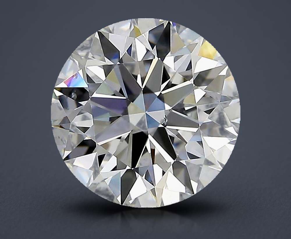 3.22 Carat Round Natural Diamond