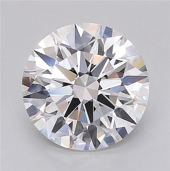 5.02ct E VS1 Rare Carat Ideal Cut Round Lab Grown Diamond