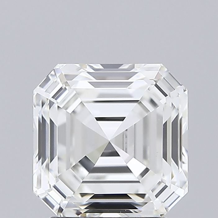 2.12ct F VVS2 Excellent Cut Asscher Lab Grown Diamond