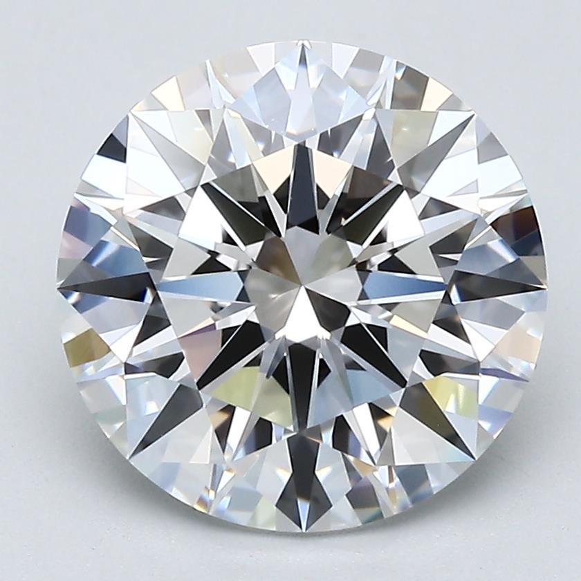 3.61ct D IF Rare Carat Ideal Cut Round Diamond