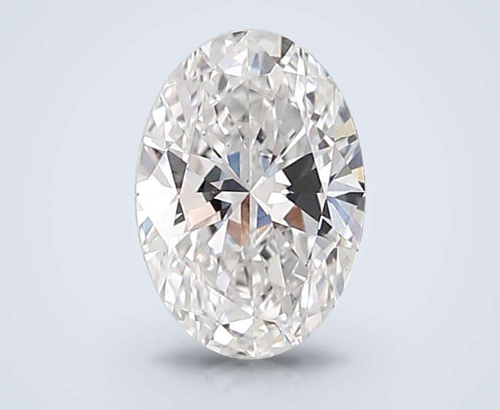 1.24 Carat Oval Lab Diamond