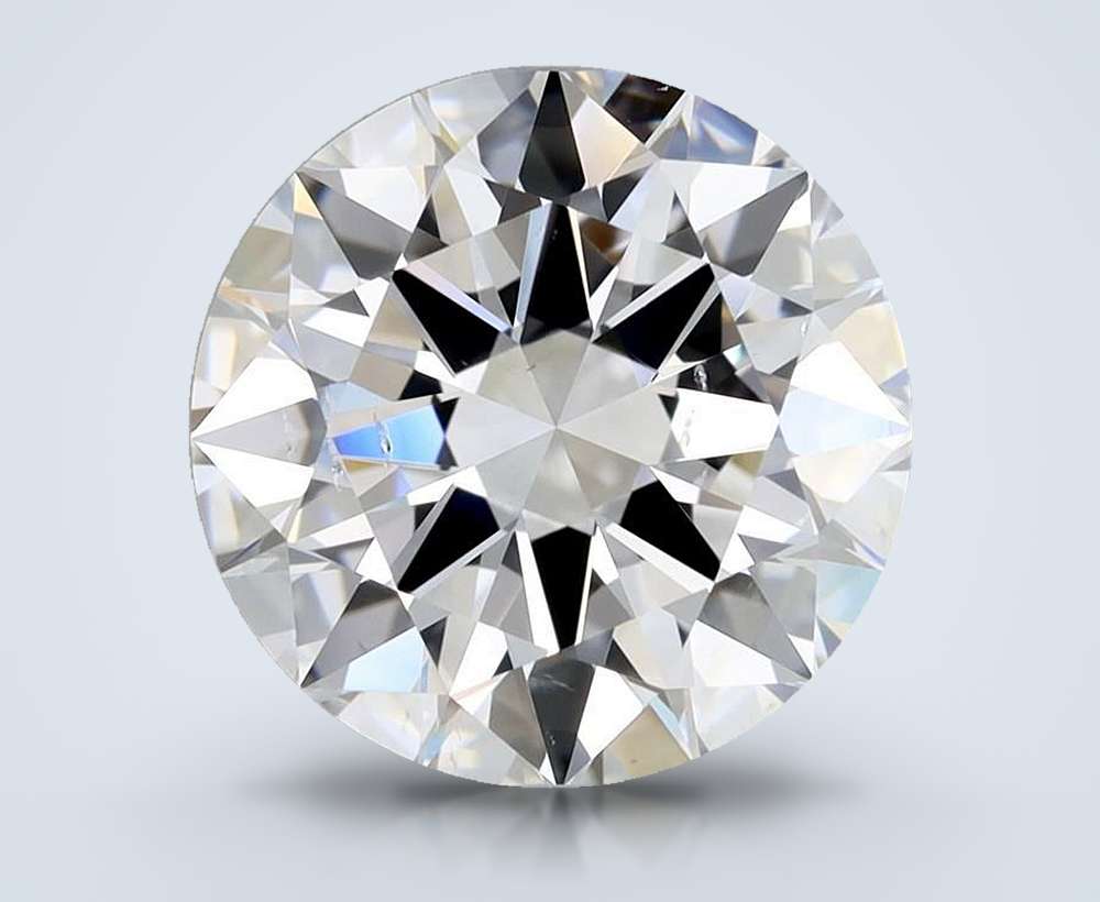 2.50 Carat Round Natural Diamond