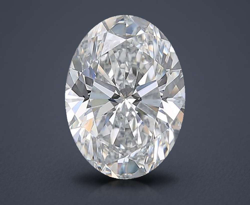 1.71 Carat Oval Natural Diamond