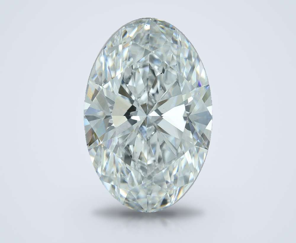 7.53 Carat Oval Lab Diamond